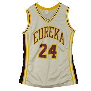 Vintage Eureka Illinois College Red Devils Basketball Champion Jersey Size 20